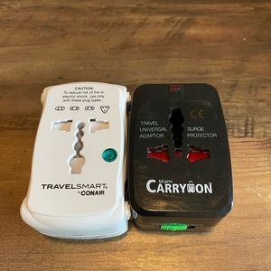 Two (2) Travel Adapters